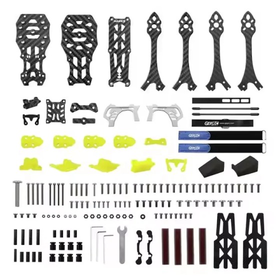 GEPRC GEP-MK5 Pro Frame Kits Neueste 5-Zoll-Radbasis 225 kompatible AIR UNIT/CADDX VISTA/Analog VTX Drone Accessor